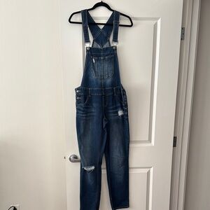 Blue Denim Overalls